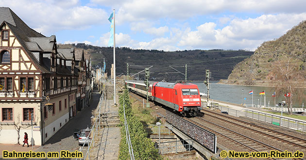 Bahnreisen im Mittelrheintal